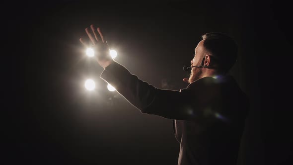 The Speaker is Conducting the Conference alt