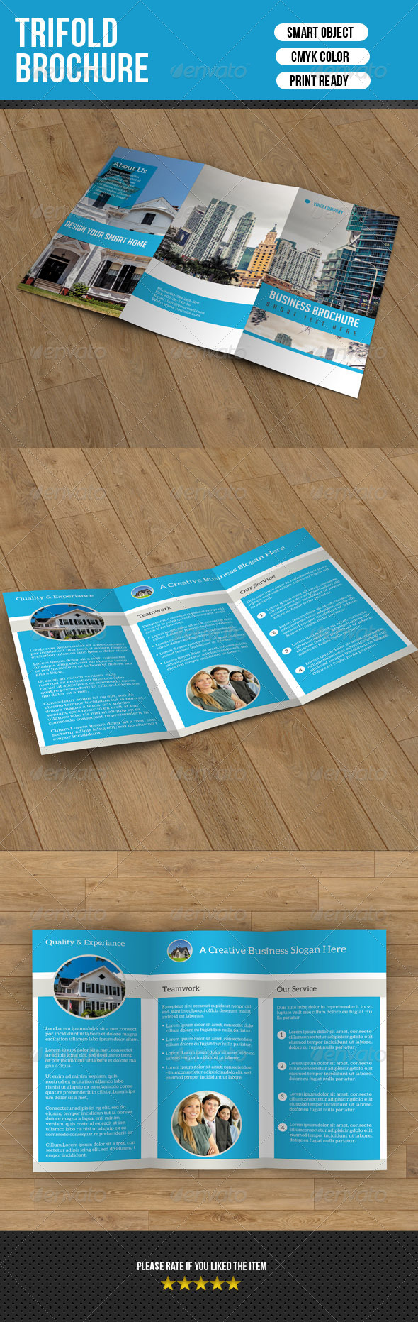 Trifold Brochure for Business - Corporate Brochures