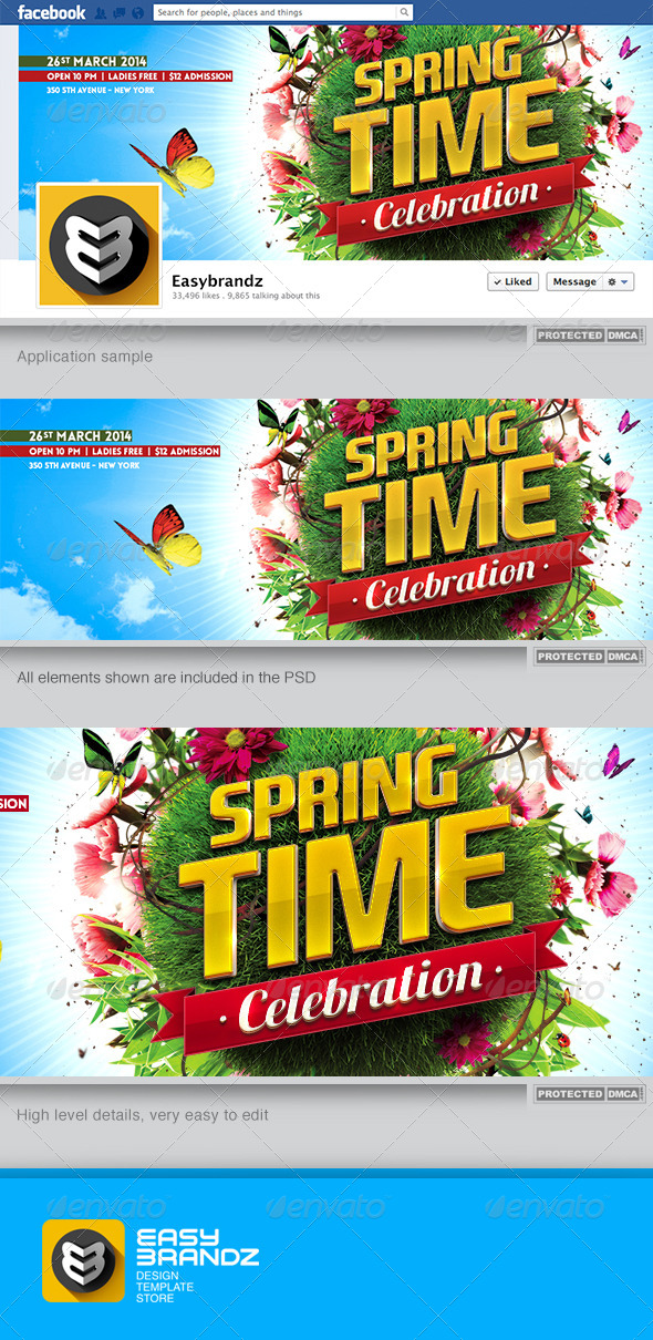 Spring Celebration Facebook Timeline - Facebook Timeline Covers Social Media