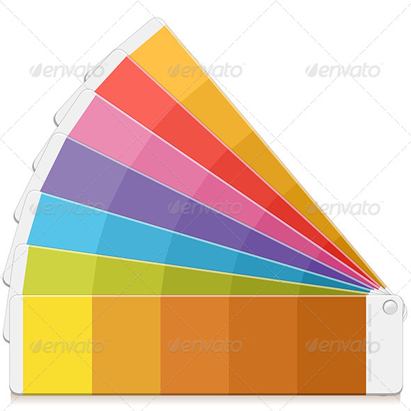 Pantone Palette - Objects Vectors