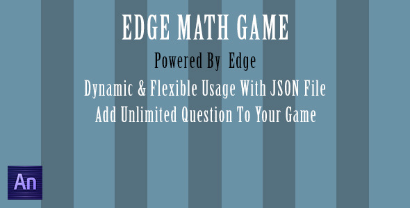 Edge Math Game - CodeCanyon 7129041