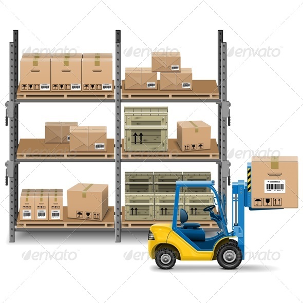 Storage with Forklift - Industries Business