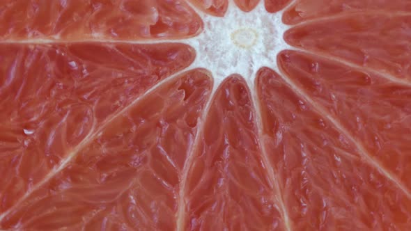 Spinning Grapefruit on Closeup Shot alt