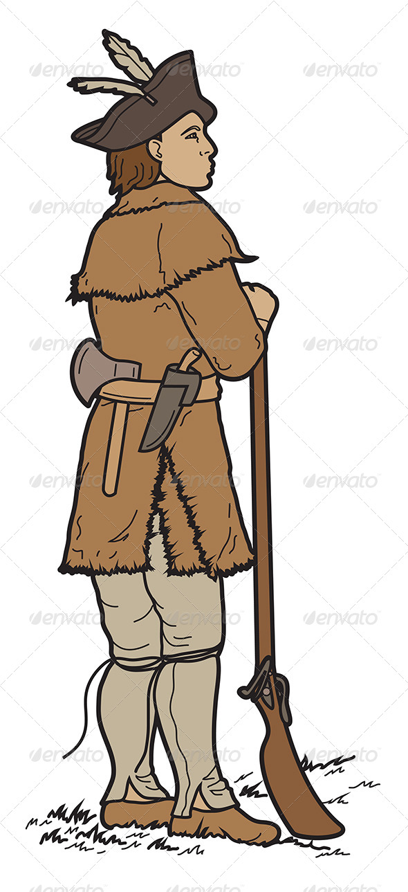 Soldier Dressed Partial Indian Attire - People Characters