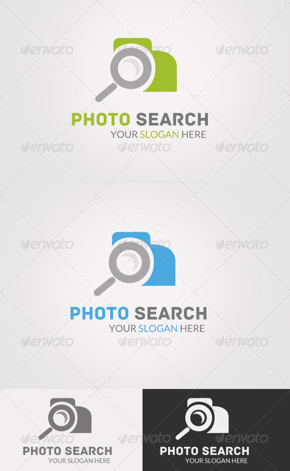 Photo Search Logo - Objects Logo Templates
