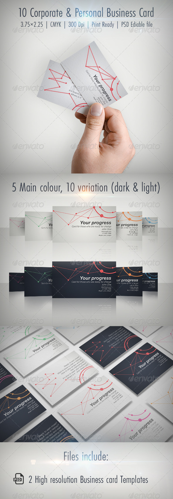 Corporate Business Card - Corporate Business Cards