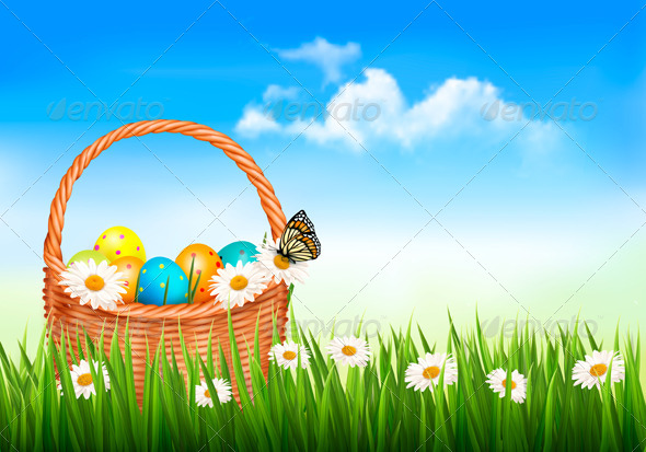 Easter Background - Miscellaneous Seasons/Holidays