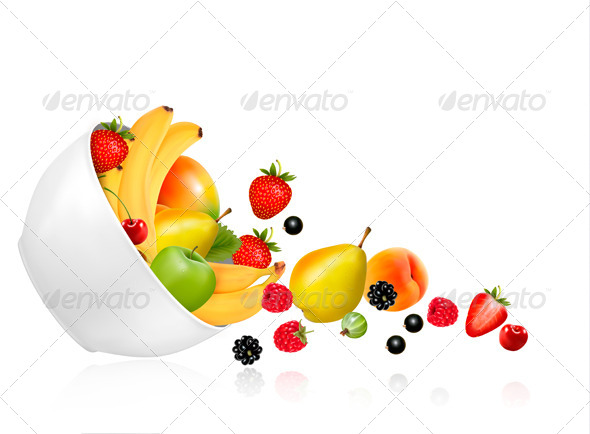 Fruit Bowl - Food Objects