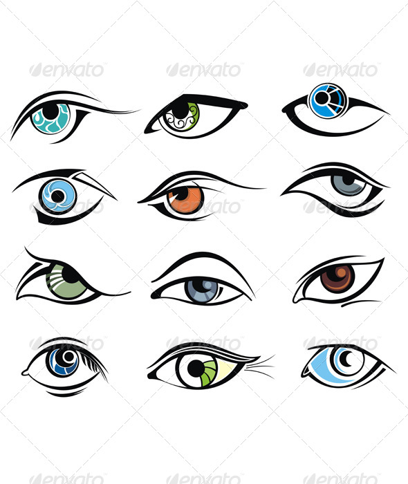 Eye Designs by ksyxa | GraphicRiver