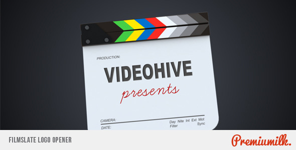 Filmslate Logo Opener - VideoHive 5504213
