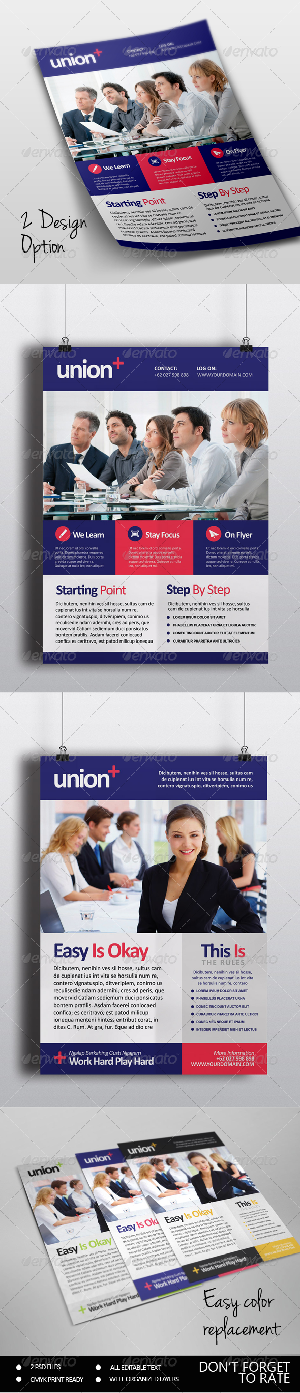 Union - Multipurpose Flyer Template - Corporate Flyers