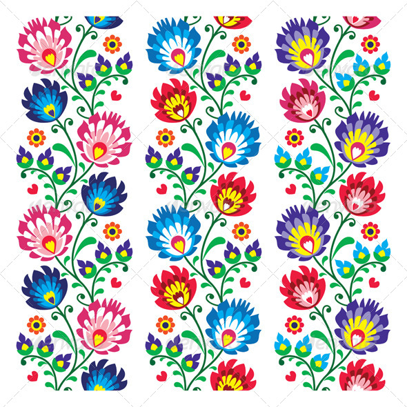 Folk Pattern - Patterns Decorative