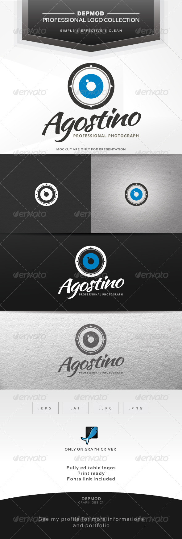 Agostino Logo - Symbols Logo Templates