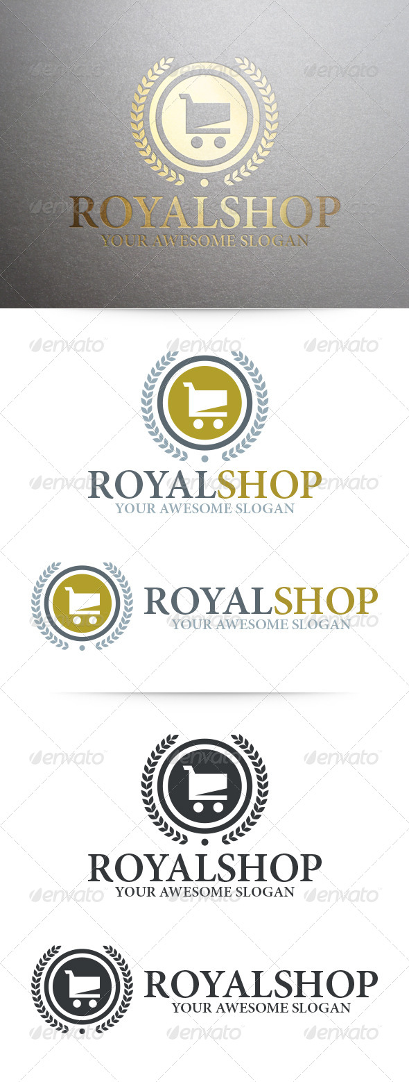 Royal Shop Logo Template - Symbols Logo Templates
