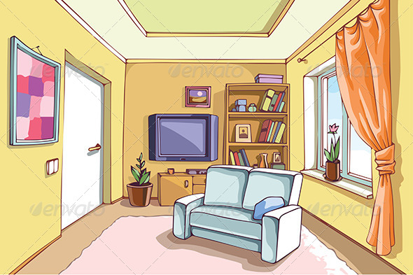 Light Living Room - Buildings Objects