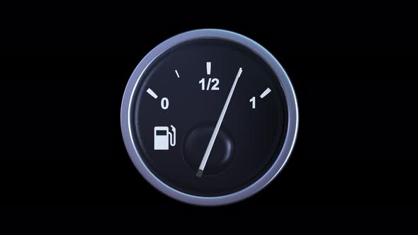 Fuel Tank Sensor at Zero with Alpha Channel