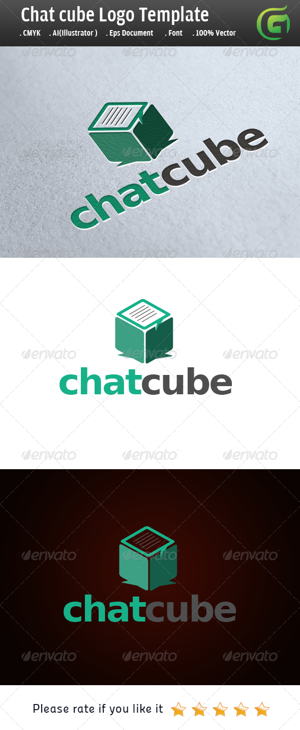 ChatCube - Symbols Logo Templates