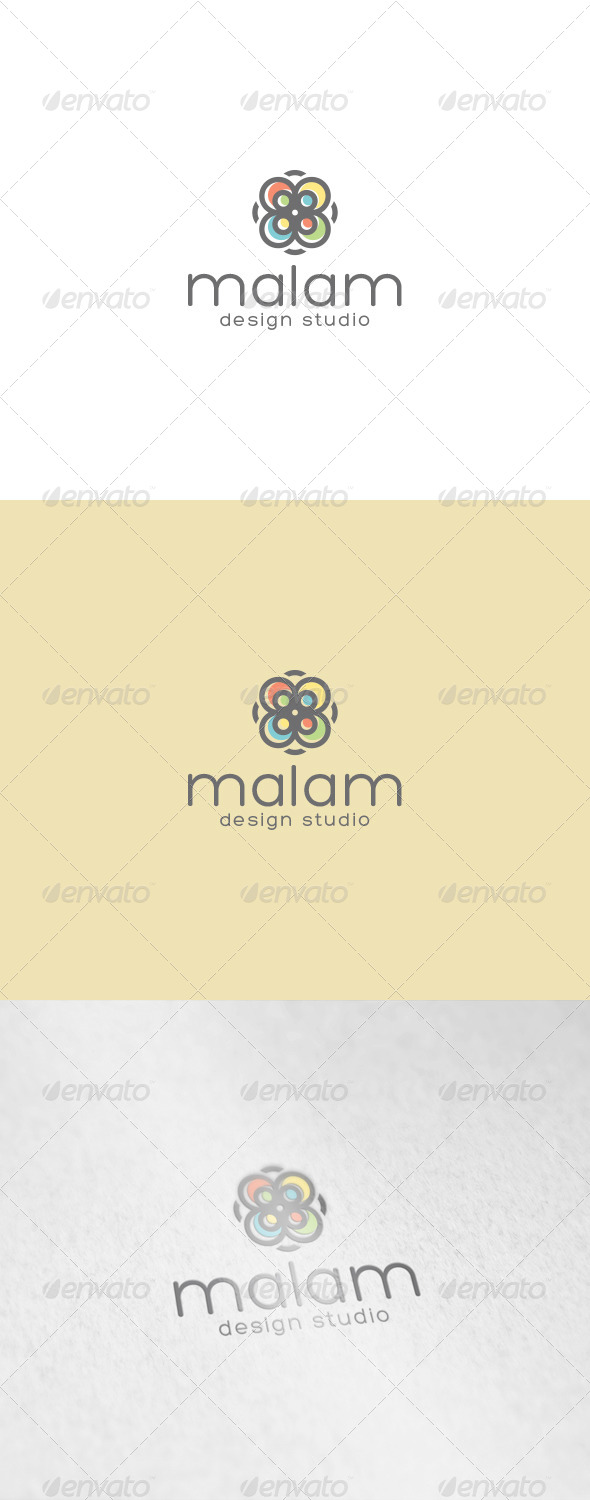 Malam Logo - Abstract Logo Templates