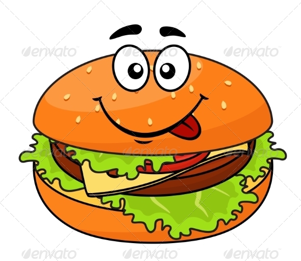 Cheeseburger - Food Objects