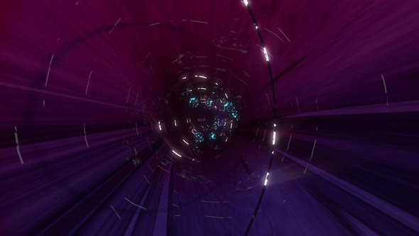 Light Tunnel  3D Render