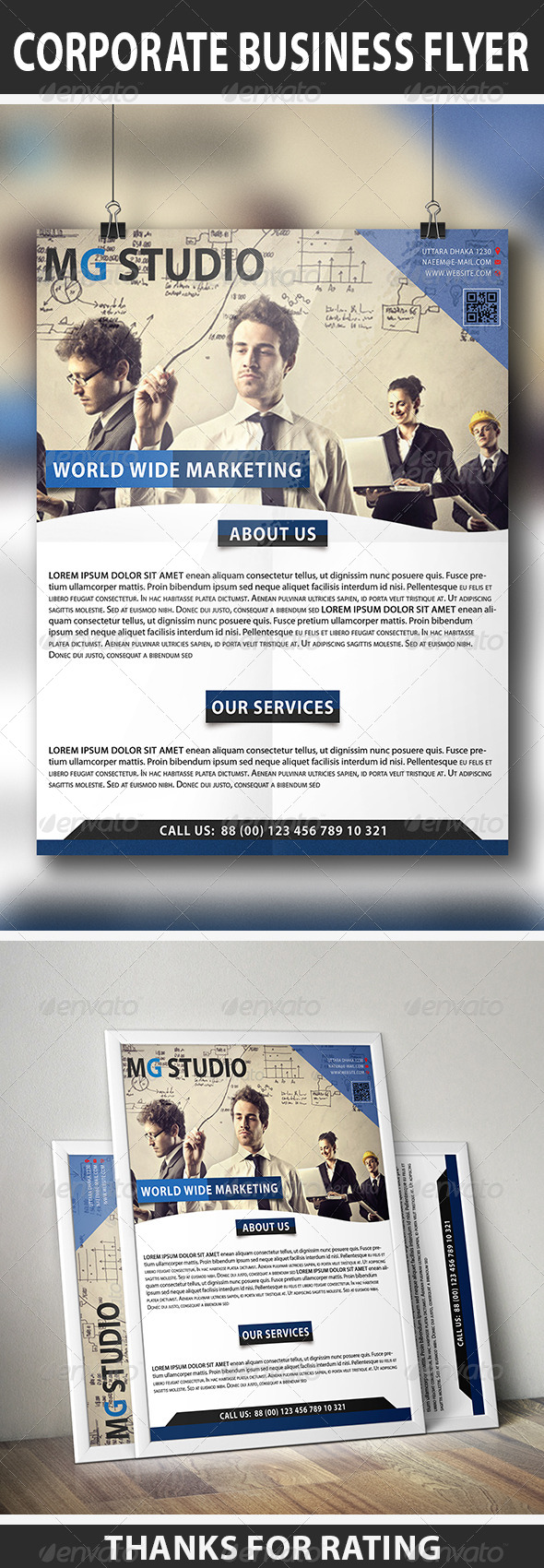 Corporate Business Flyer - Corporate Flyers