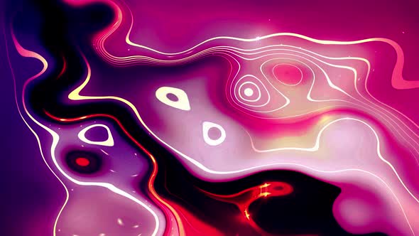abstract colorful wavy background animation. Liquid acrylic texture.