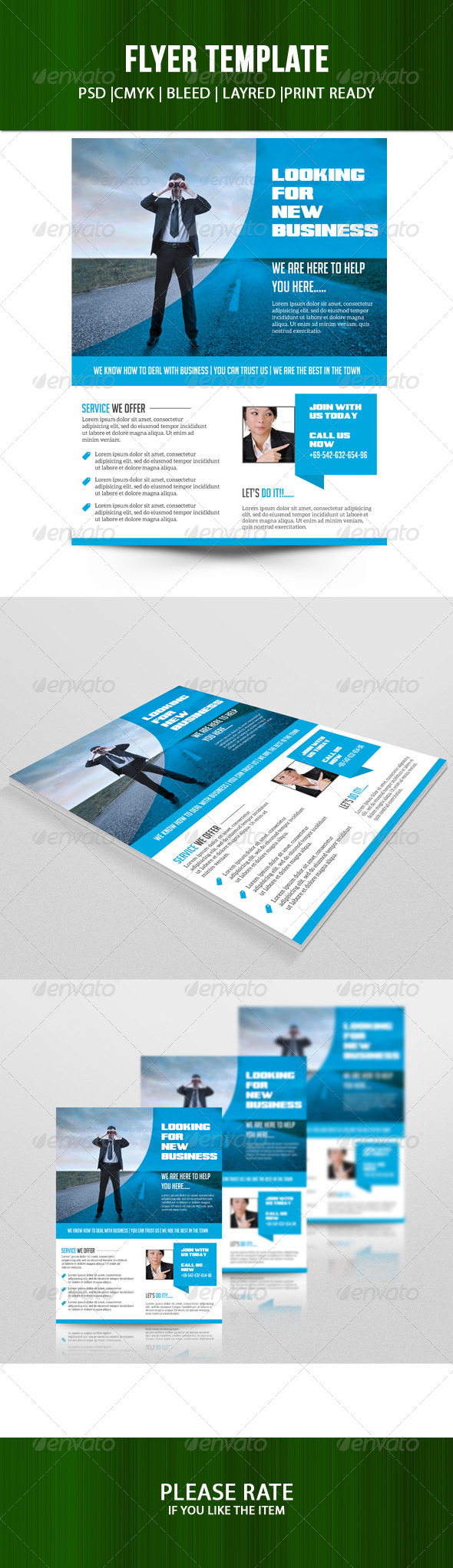 Business Flyer Template - Corporate Flyers