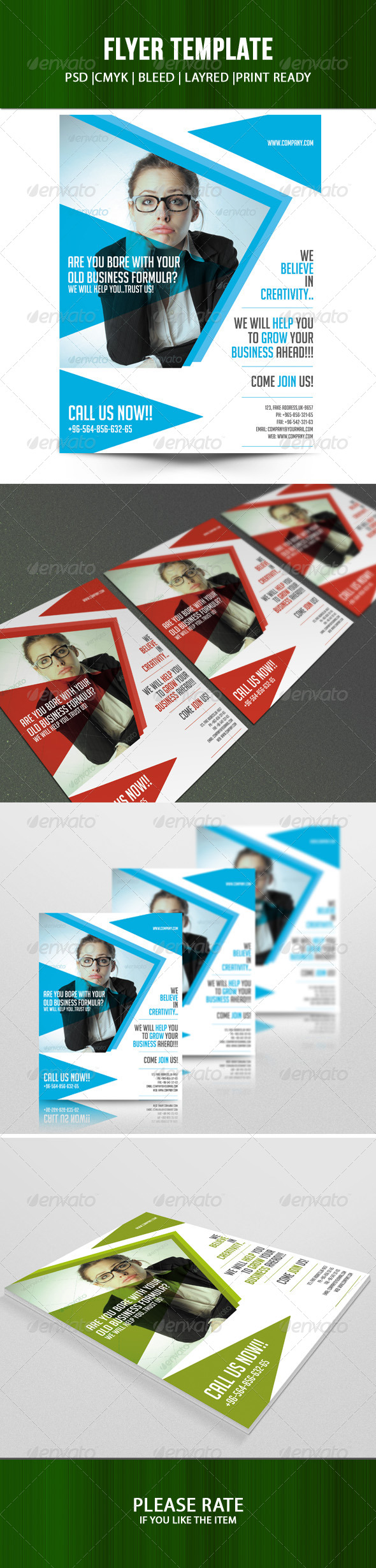 Business Flyer Template - Corporate Flyers