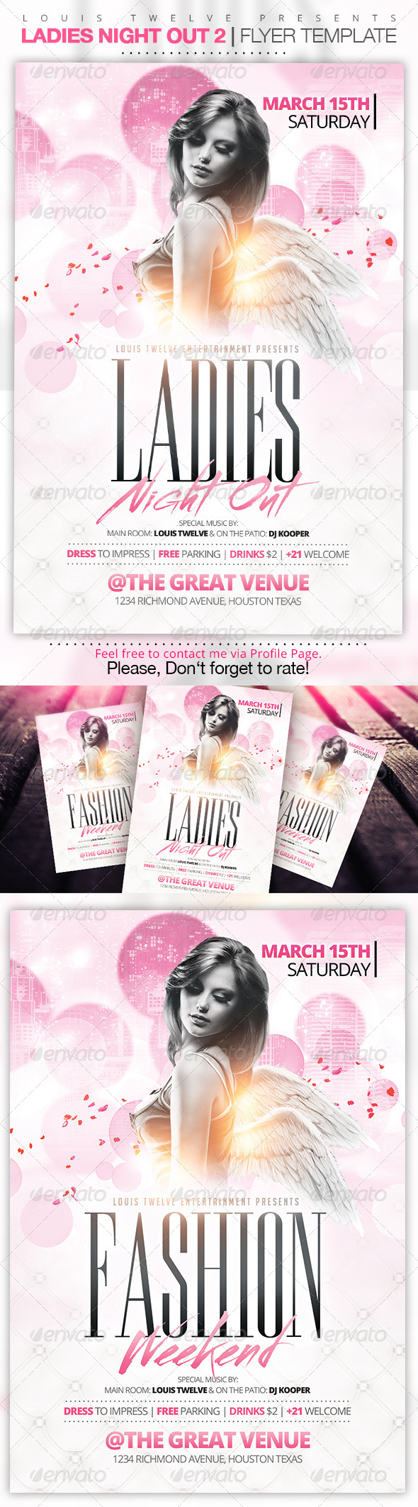 Ladies Night Out 2 | Flyer Template - Clubs & Parties Events