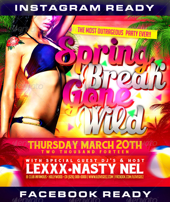 Spring Break 3 - Clubs & Parties Events