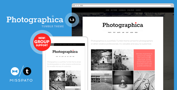 Photographica - Portfolio - ThemeForest 4565522