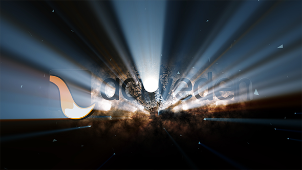 Light Rays Logo - VideoHive 7156467