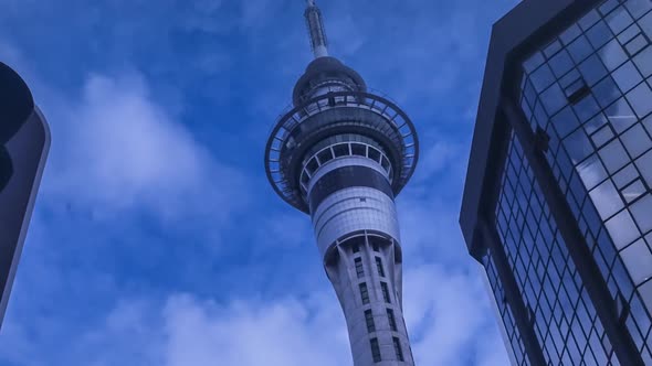 Auckland Sky Tower timelapse alt