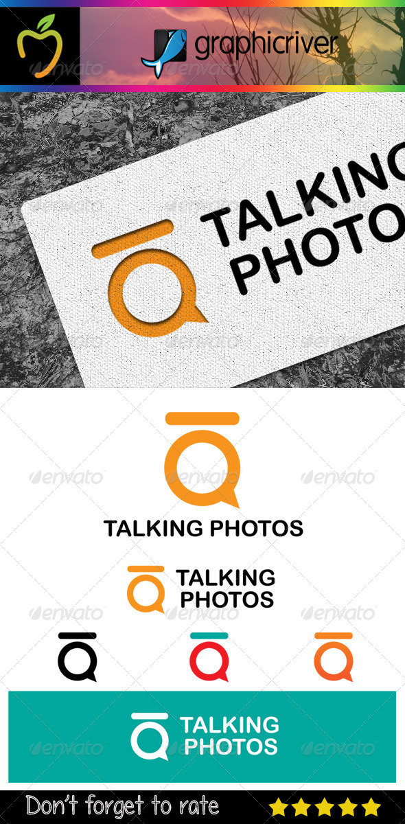 Talking Photos Logo - Abstract Logo Templates