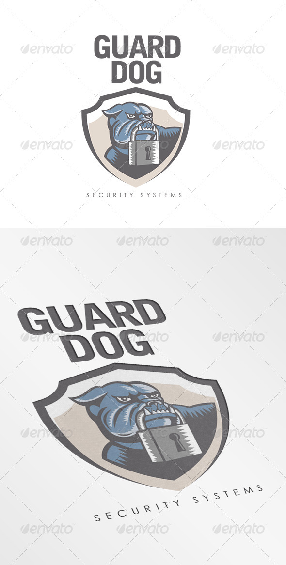 Guard Dog Security Systems Logo - Animals Logo Templates