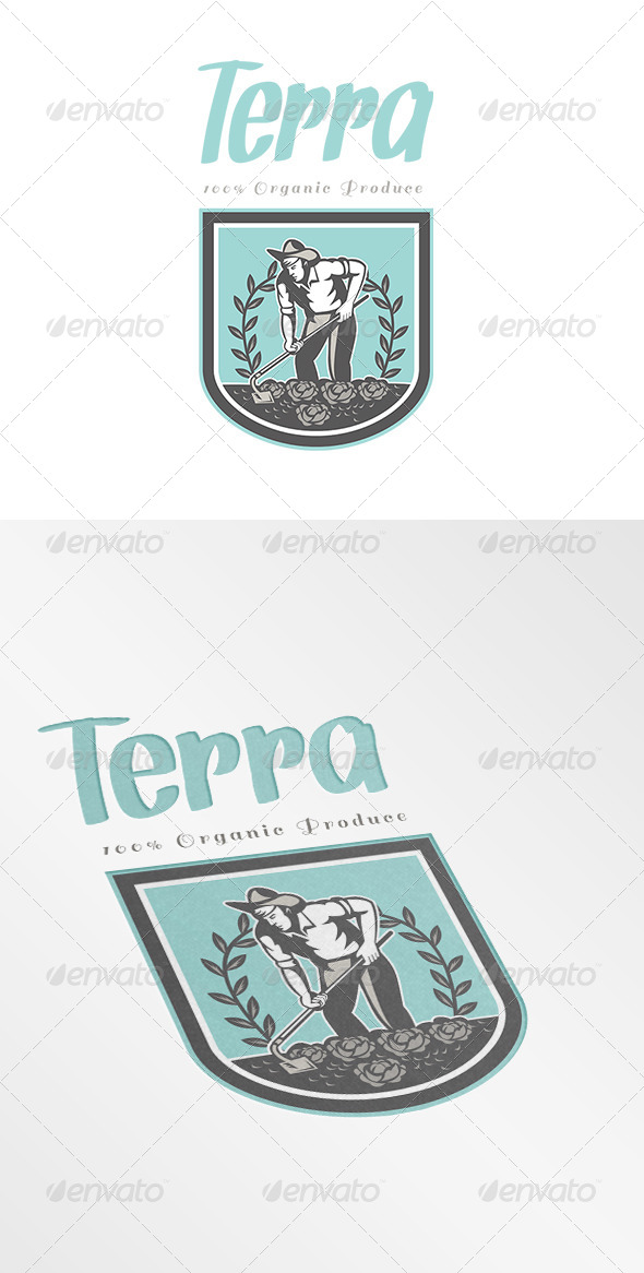 Terra Organic Produce Logo - Humans Logo Templates