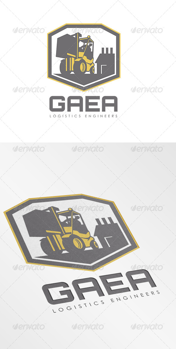 Gaea Logistics Engineers Logo - Objects Logo Templates