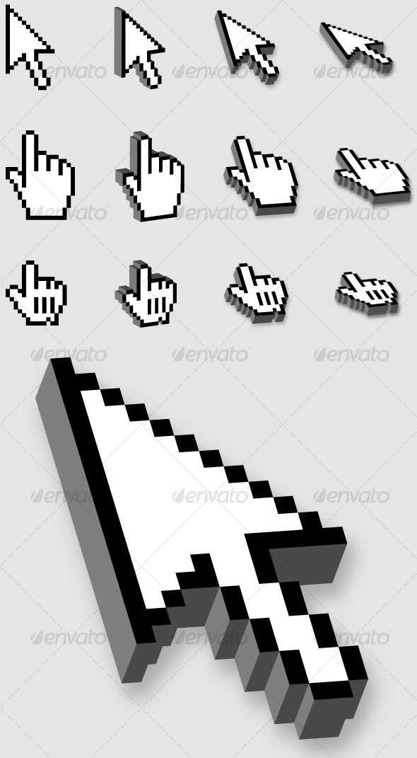 3D Cursors - Web Technology