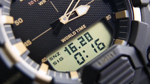 Tactical Digital Watch Macro Close 2 alt