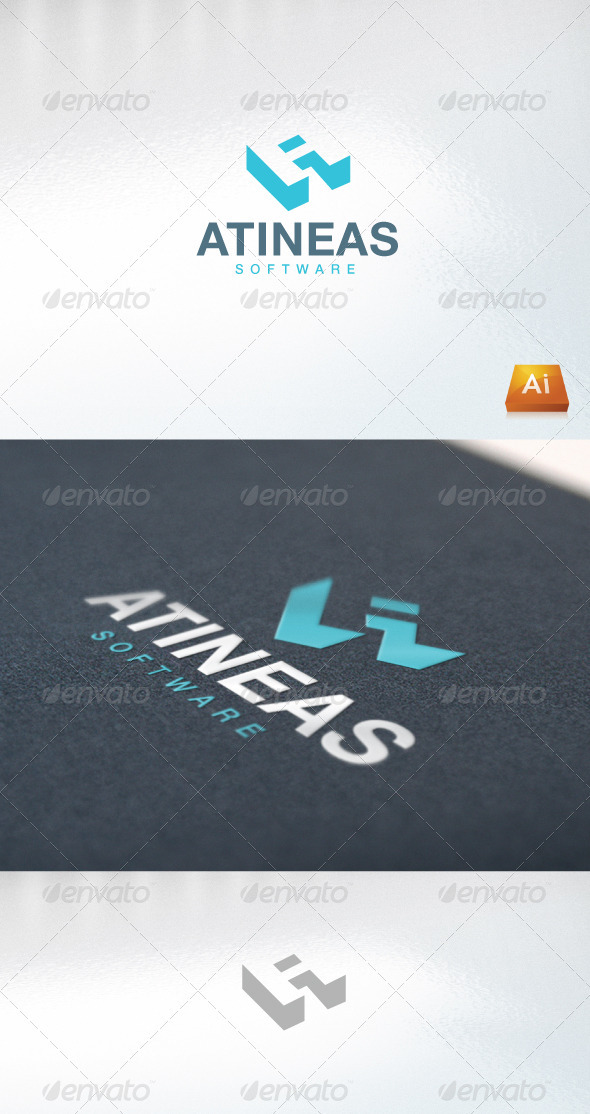 Atineas software - Letters Logo Templates