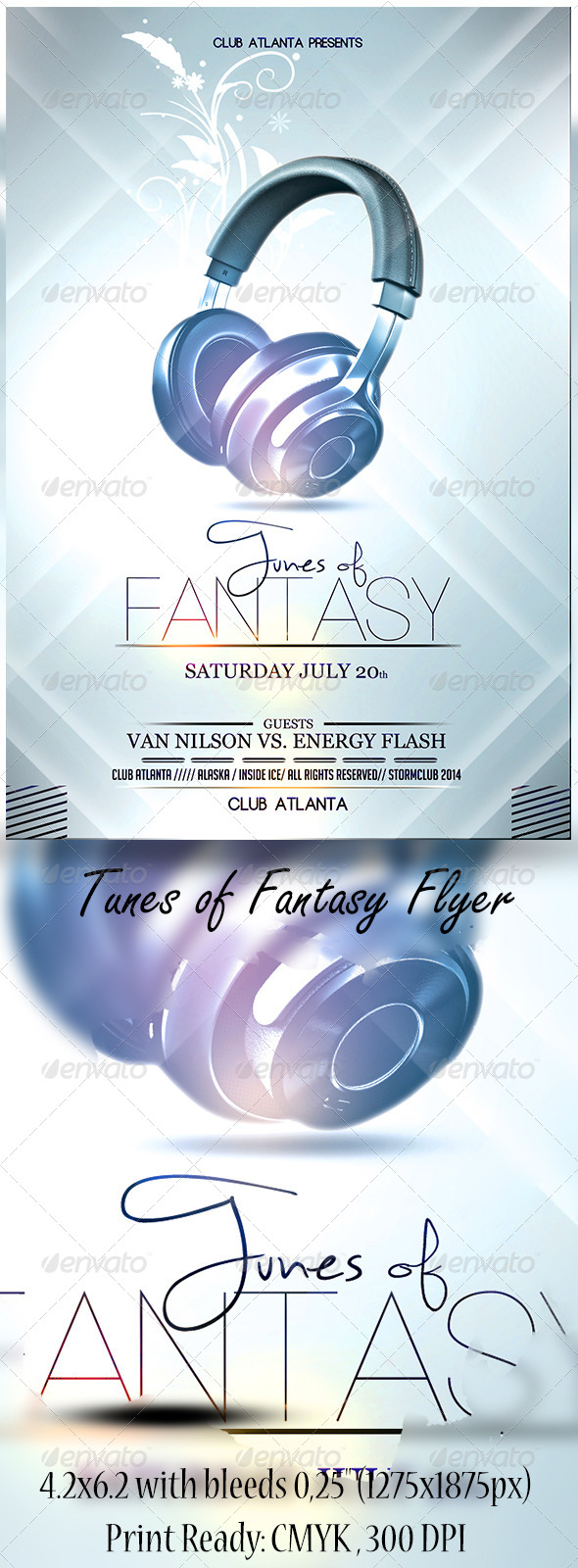 Tunes of Fantasy Flyer - Events Flyers