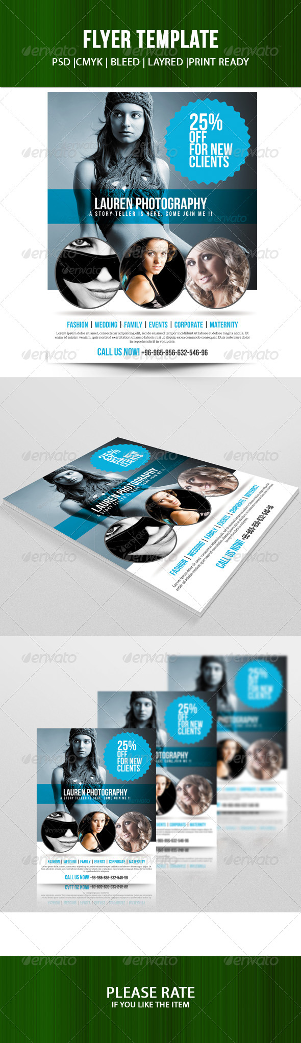 Photography Flyer Template - Corporate Flyers