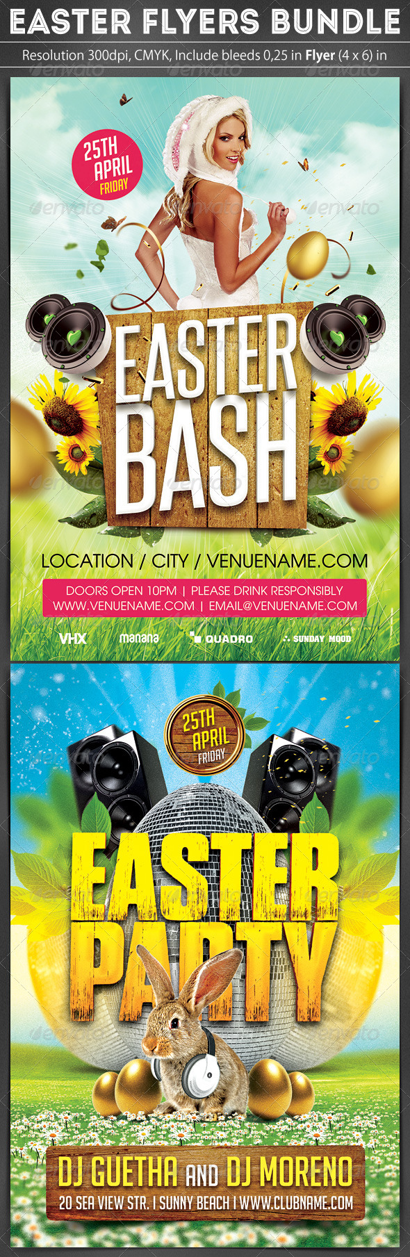 Easter Party Bundle - Clubs & Parties Events