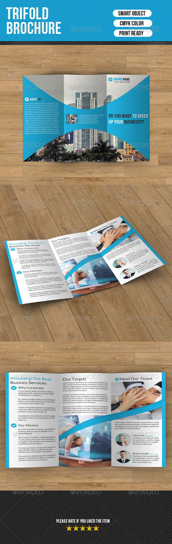 Trifold Brochure-Business - Corporate Brochures