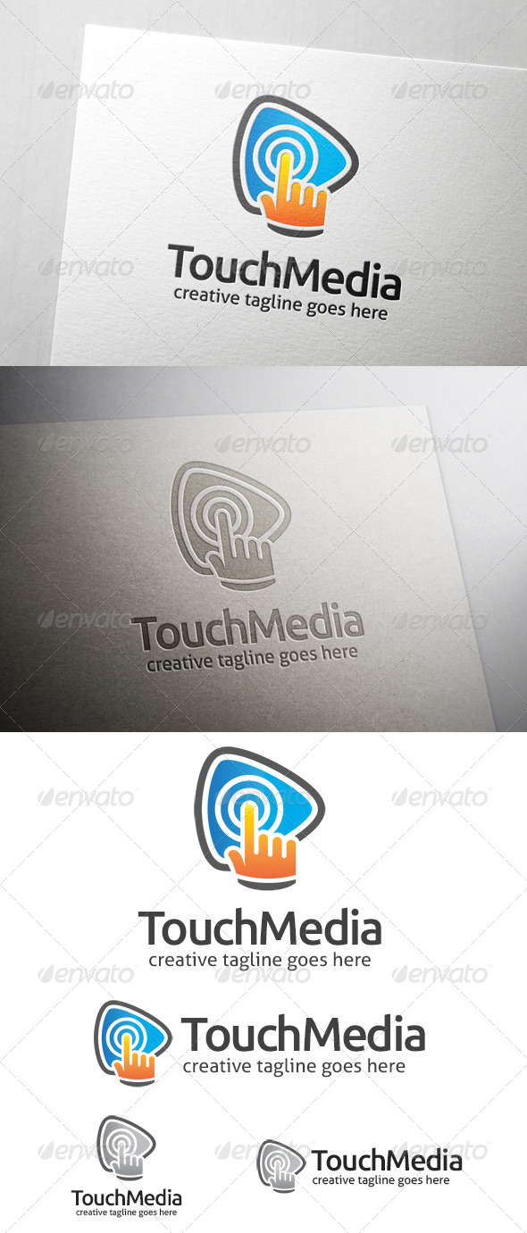 Touch Media Logo - Symbols Logo Templates