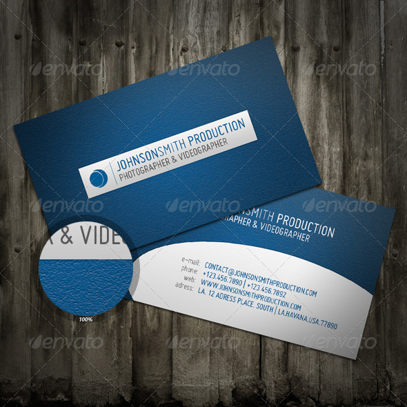 Photographer Business Card - Corporate Business Cards