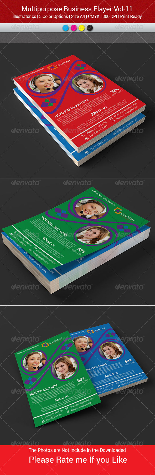Multipurpes Business Flyer Vol-11 - Flyers Print Templates