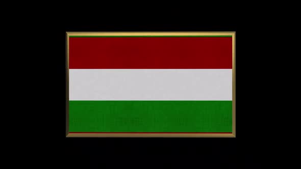 Hungary 3D Flag alt