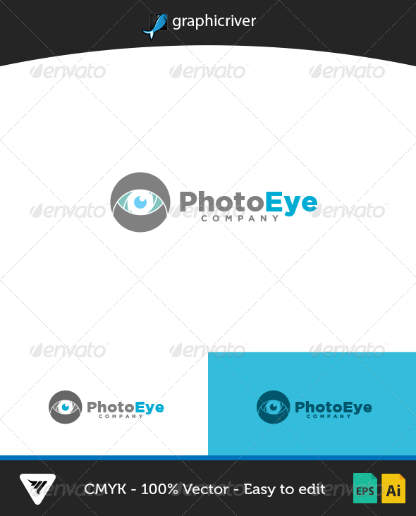 PhotoEye Logo - Logo Templates