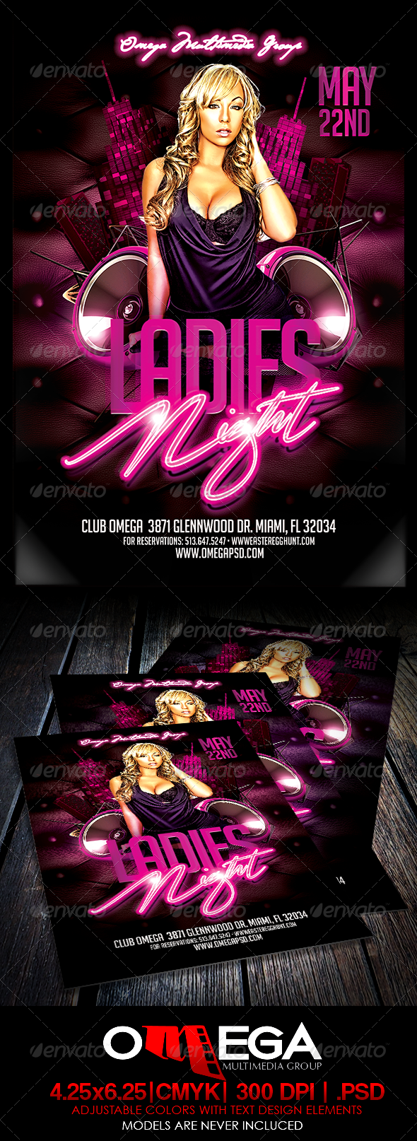 Ladies Night - Events Flyers